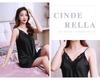 Ice Silk Sexy Camisole and Robe Set for Women