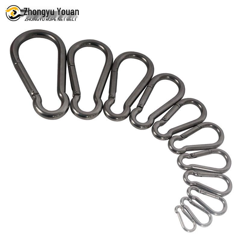 Карабин из нержавеющей стали 304 M13 с кольцом