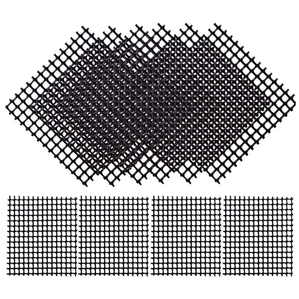 50/100pcs Flowerpots Hole Mesh Pad Mat Grid Square Drainage Hole Screen for Bonsai Pots Bottom Prevent Soil Loss Garden