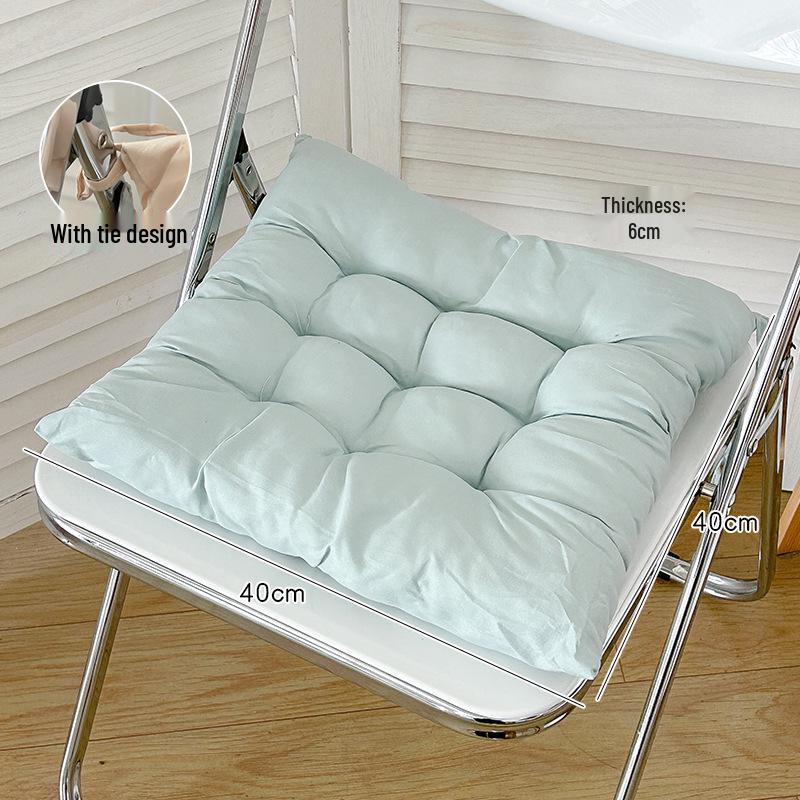 Soft Fluffy Seat Cushion for Dorm, Home & Office - Thickened, Non-Slip, Back & Waist Support