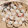 50Pcs Snowflake Christmas Decoration DIY Hanging Christmas Tree Accessories Party Table Home Decor New Year Winter Navidad Gifts