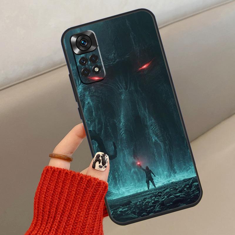 Cthulhu Mythos Case For Xiaomi Redmi Note 13 12 11 10 14 15 Pro Plus Cover For Redmi 15C 14C 10C 12C 13C 15