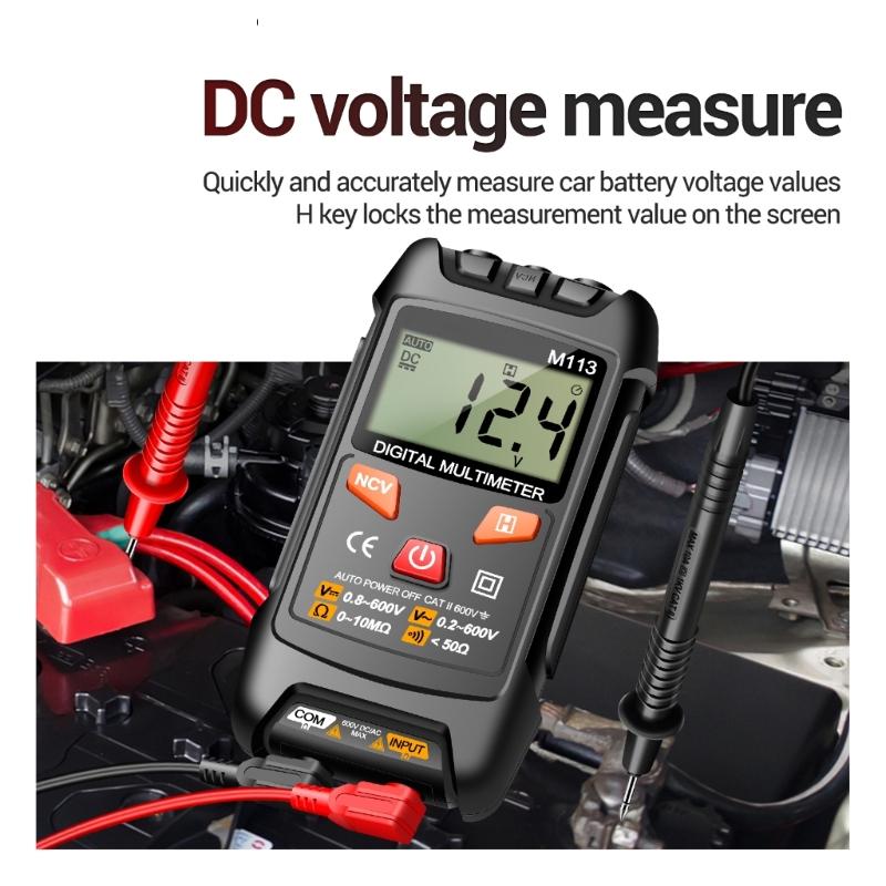 Digital Multimeter Pen Tester Autoranging Voltage Current Electric Test Meter Tool Suitable for Electrical Measurements