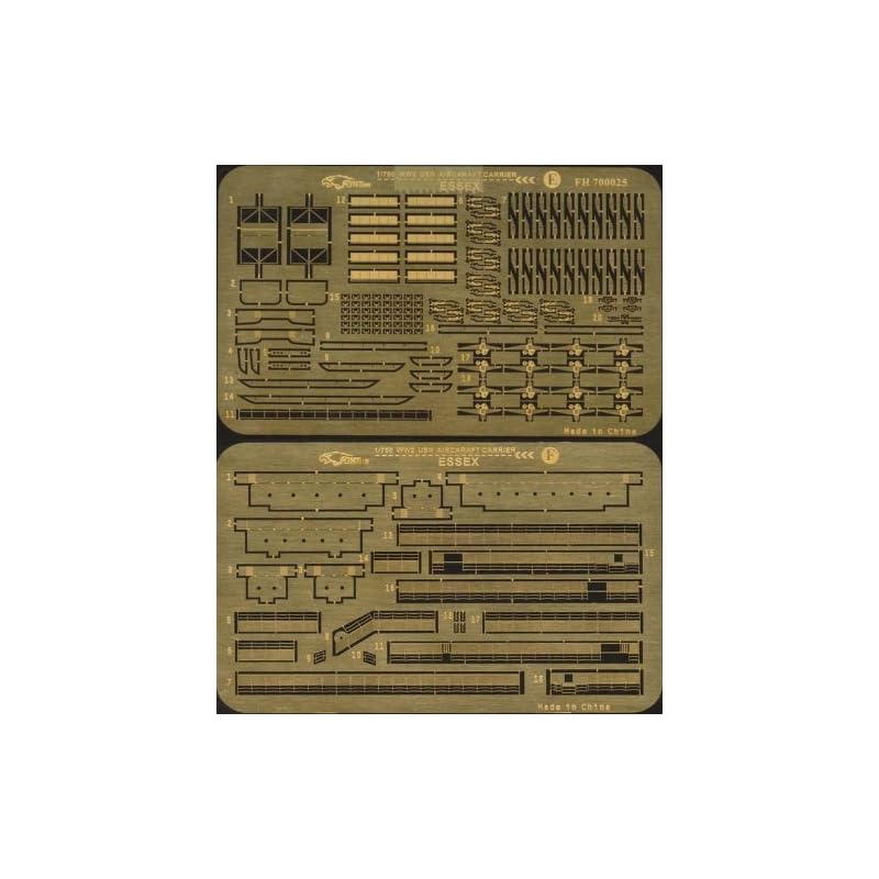 fly hawk model 1/700 american navy aircraft carrier essex (For Trumpeter 05728/29/30) parts for plastic models FLYFH700025