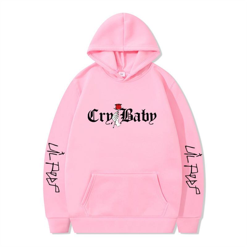 New product, American rap singer lil peep shirt men's and women's fleece hooded sweater