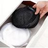 Foldable Laundry Basket Large Capacity Dirty Clothes Hamper Mesh Washing Bin Portable Clothes Storage Organizer Bedroom Bathroom