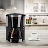 Cafetière filtre Melitta 1011-04 - Fonction AromaSelector®/Système anti-gouttes - Noir/Acier brossé