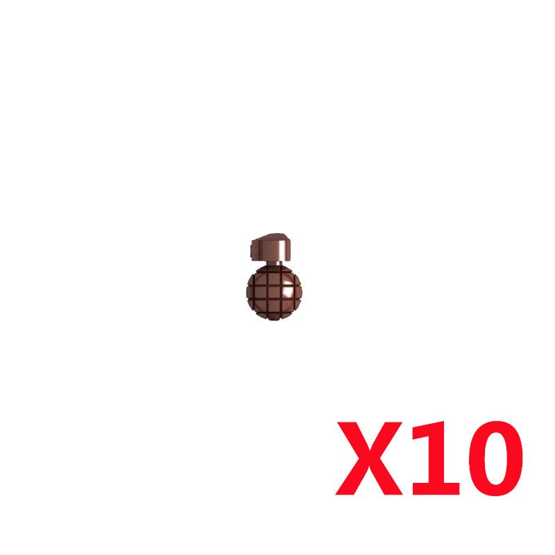 Militärwaffen MOC Bausteine Figuren Soldat US Sowjetischer Gewehr Mini-Kanone Raketenwerfer MG42 RPG Kugel Spielzeug Geschenk K022