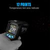 1.5V 12 Points IR01A Infrared Thermometer Color Screen VA Return Screen Humidity Meter Temperature Infrared Thermometer Hygrometer