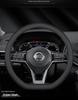 Echte Lederlenkradabdeckung für Nissan Sylphy, Teana, Qashqai, Sunny, Tiida