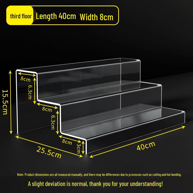 Transparent Acrylic Multi-layer Display Stand for Figures and Blind Boxes