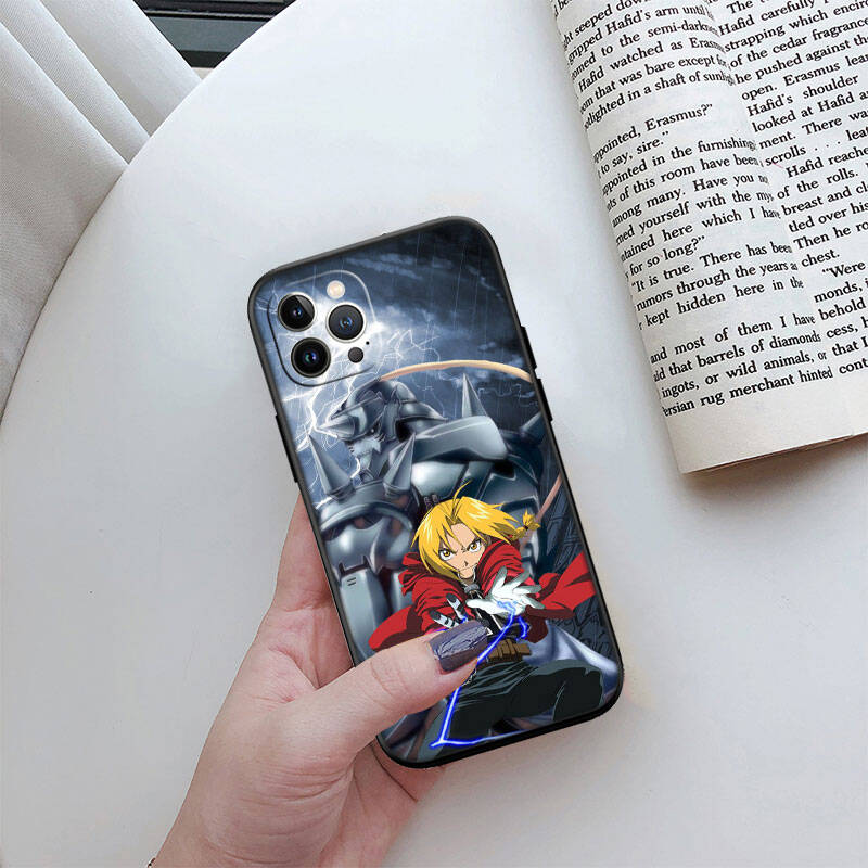 MH62 Fullmetal Alchemist Phone Shell Case for iPhone 7 8 11 12 13 14 15 16 17 16E XS Pro Max XR X SE Air