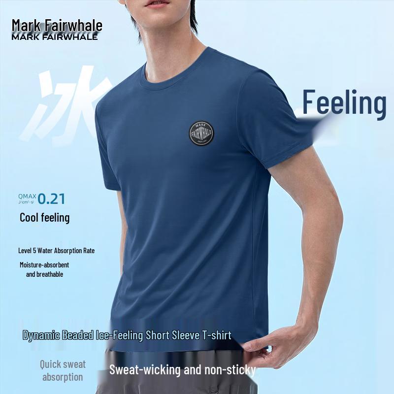 MARK FAIRWHALE Men s Quick-Dry Cooling Polo T-Shirt XL