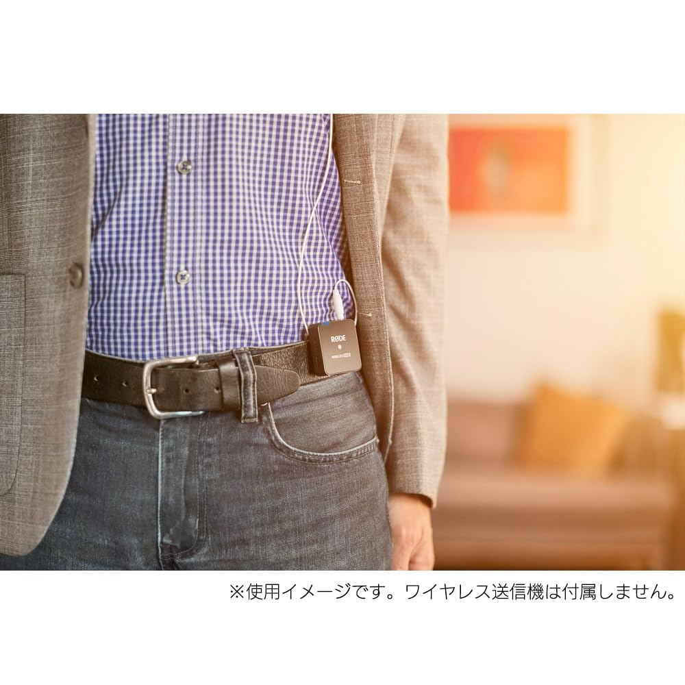 RODE Microphones Lavalier GO White 3.5mm TRS Lavalier Microphone