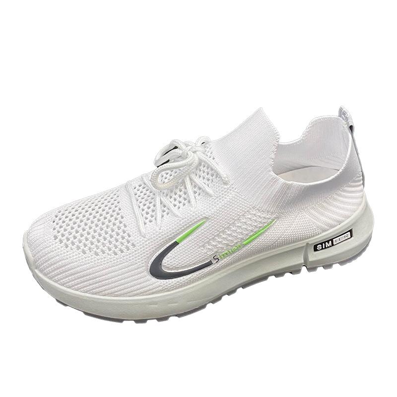 Sport Running Shoes Women Air Mesh Breathable Walking Women Sneakers Comfortable White Fashion Casual Sneakers Chaussure Fee Cou