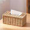 Hand - Knitted Tissue Box, Vintage Tissue Dispenser, Bohemian - Style Tissue Box. Suitable for Both Home and Office Use.