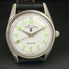 HAND-WINDING VINTAGE FAVRE LEUBA 101 SEA KING SWISS MENS WHITE WATCH a703011-1