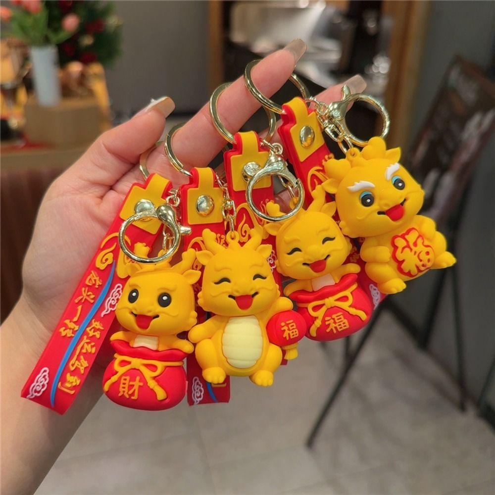 

Dragon Year Dragon Year Keychain Zodiac Dragon Year of The Dragon Car Key Chain Jewelry Gift