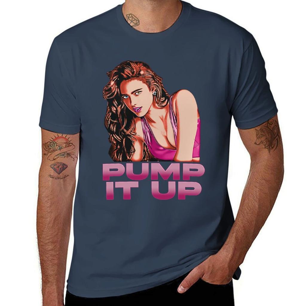 Margaret Qualley Pump It Up Tshirt Sports Basic Short Sleeve Tshirt
