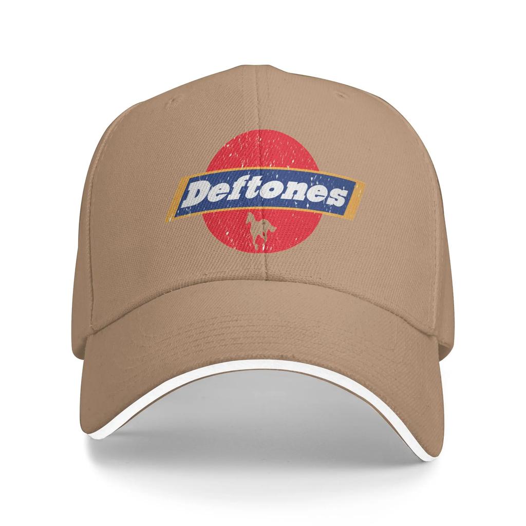 Deftones White Pony Sun Baseball Cap Summer FeUnisex Unisex Custom Logo Hip Hop Hats Sunscreen Yk Funny Kpop Rock Baseball Caps