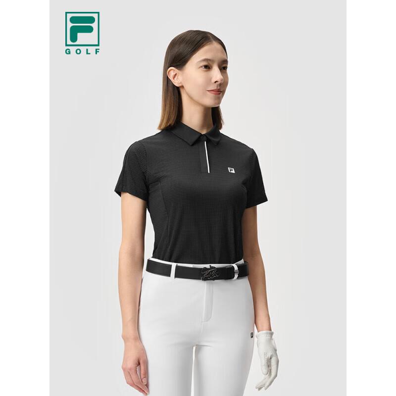 FILA Women s Knit Short Sleeve Golf Polo Shirt M