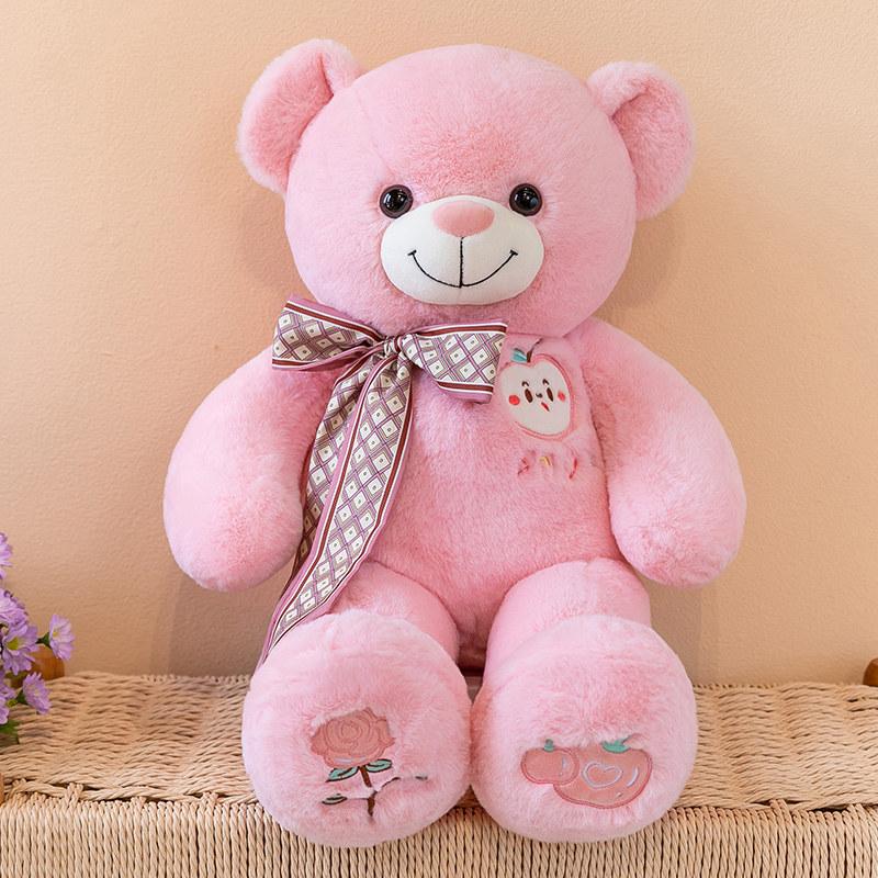 Nuovo 5575Cm Scarf Carino Cartone Animato Orsacchiotto Peluche Bambola Taglia Extra Larga Animale Kawaii Peluche Morbido Soffice Cuscino da Abbraccio Giocattolo Regalo