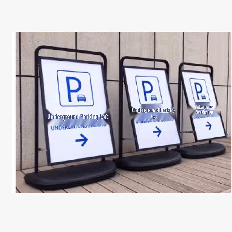Outdoor Windproof Water-Filled Directional Stand Sign