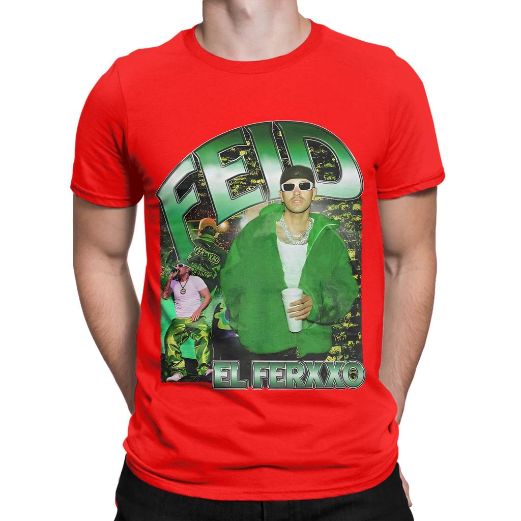 Feid Ferxxo Funny 100 Cotton TShirt Feid Tops Tees For Unisex
