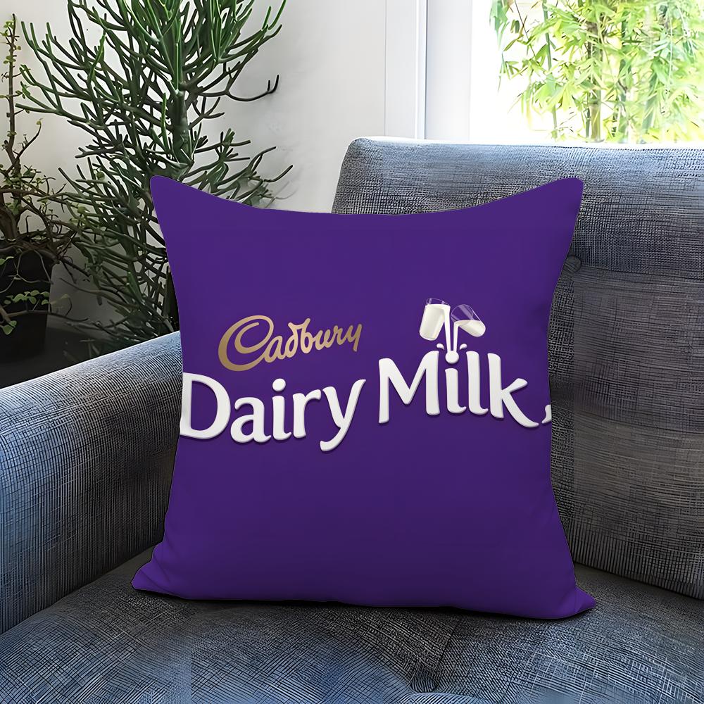 Hot C-CCadbury Cushion Cover Comfortable Reversible Pillow Cover Ideal for Car Sofa Bedroom & Beyond