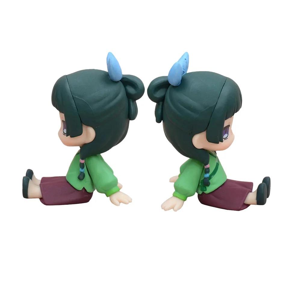 6Cm Maomao Jinshi Action Anime Figure Jinshi Statue Pvc Model Collection Action Figures Mini Cute Maomao Figurine Doll Gifts