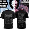 BMTH Bring Me The Horizon Third Ascension Tour T-Shirt Rückseite Tourdaten Aufdruck Unisex Oversized Metalcore Fan Kurzarm