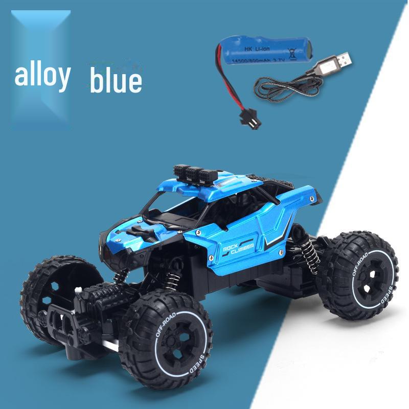 Children's Alloy Remote Control Climbing Car - Rechargeable Off-Road Toy Vehicle Gift