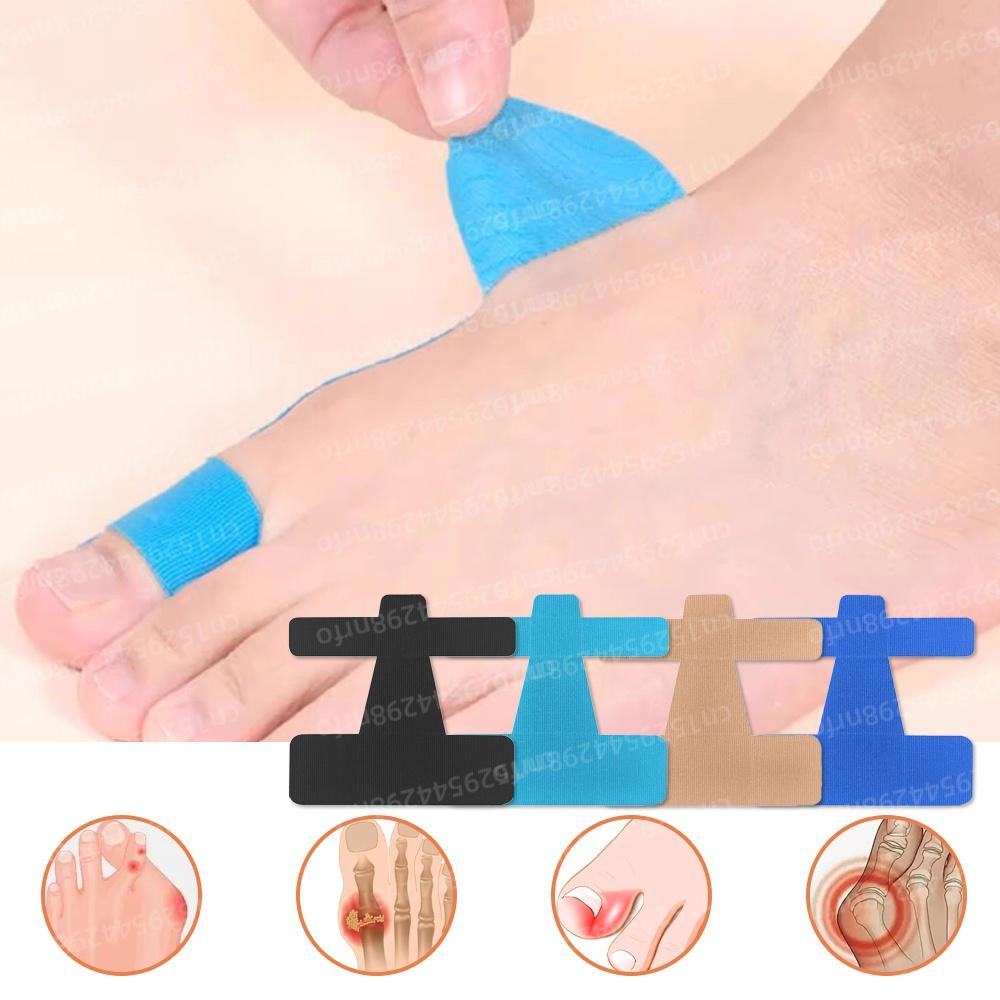 30Pcs Toe Separator Hallux Valgus Fixed Support Protect Toes Anti Rubbing Toe Protective Patch for Big Toe Correction Valgus