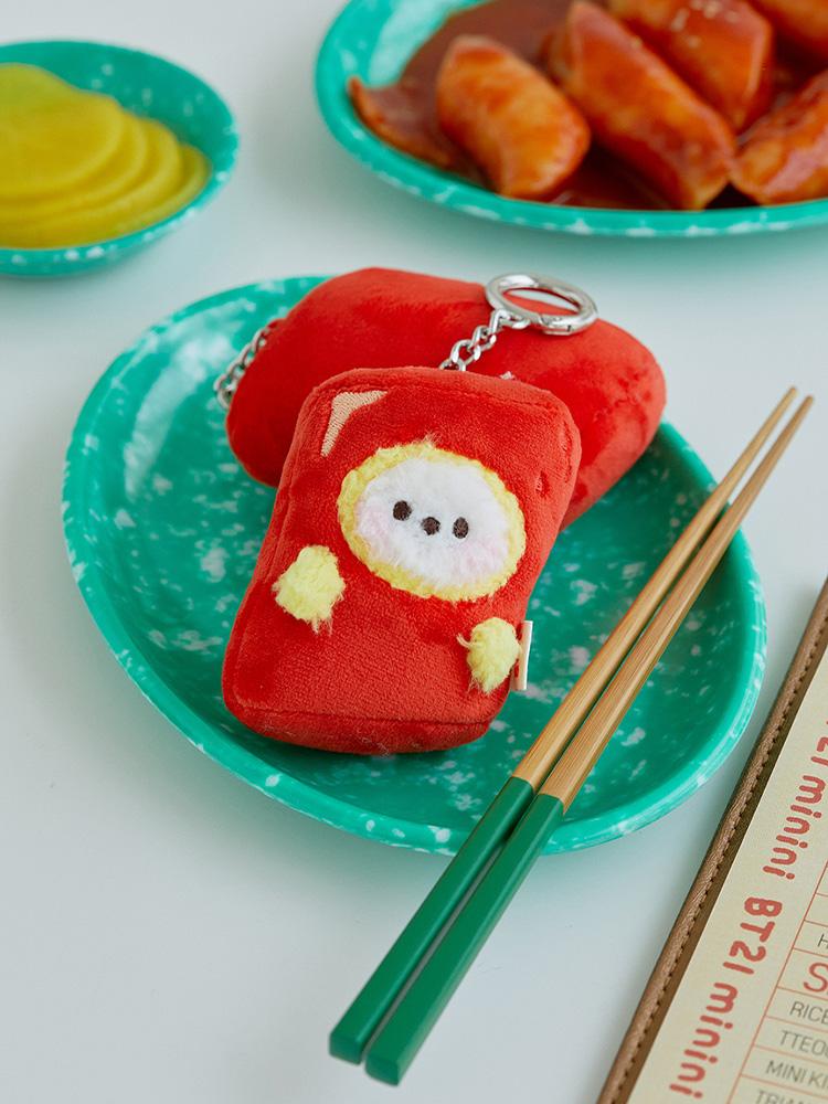 BT21 CHIMMY Minini Bunsik Themed Plush Keychain