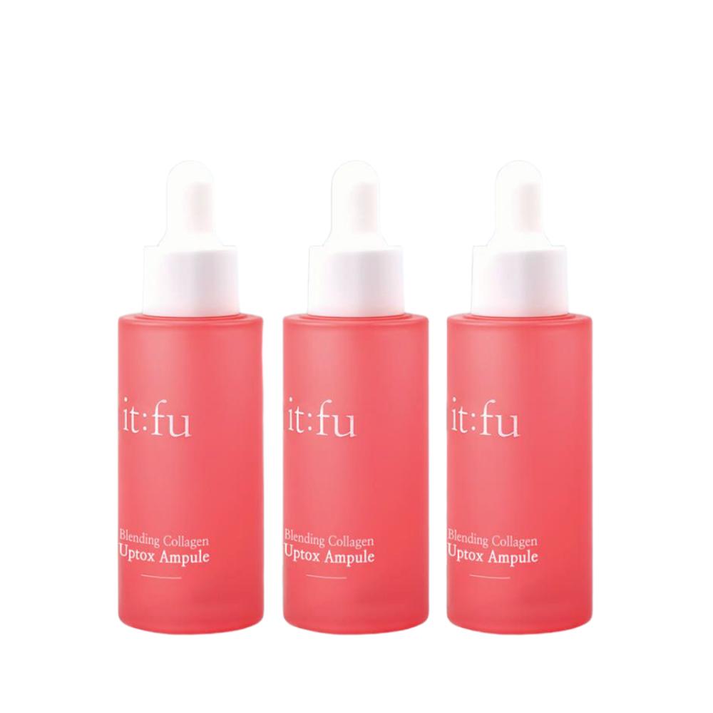 ITFU Uptox Melting Thread Lifting Ampoule Salmon Collagen & Bakuchiol 30ml, 3-Pack