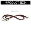 Professional 120cm PU Leather Bag Strap Adjustable Handbag Strap Replacement For Crossbody And Shoulder Bags Accessories