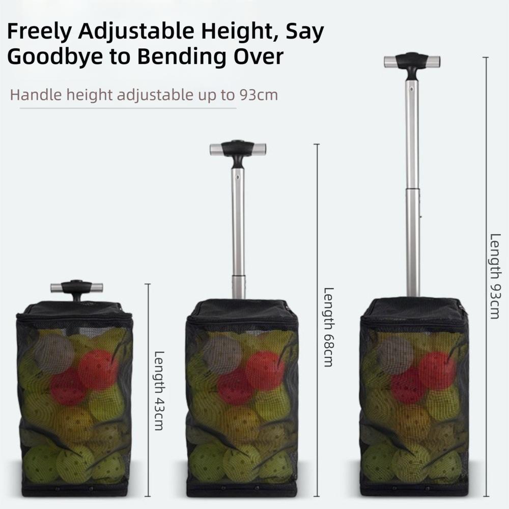 Retractable Pickleball Picker Large Capacity Ball Retriever New Ball Collector Outdoor Court