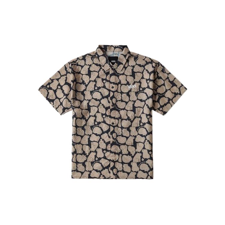 Vans Fashionable Comfortable Versatile Skin-Friendly Short Sleeve Shirt Men shirts VN000RNNPLA