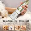 1pcs Professional Pet Clipper for Dogs Cats - Cordless USB Rechargeable Hair Trimmer with Guard Combs Low Noise Grooming Kit