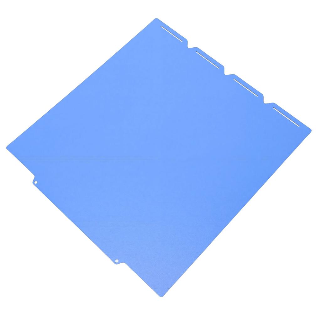 3D Printer Cool Plate Fit for Snapmaker U1 Low Temperature Cold Build 2 Sided Textured Printing Board Sheet Bed Matte Glossy 276x293mm Blue