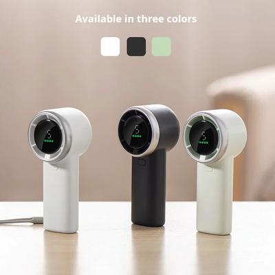 Portable Handheld Turbo Fan 5 Wind Speeds Adjustable Mini Personal Electric Fan Outdoor Camping Hand Fan Rechargeble Ventilador