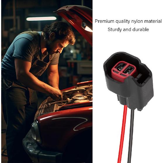 8 PCS Fuel Injector Connector Pigtail,Fuel Injectors Set Of 8 Replace OEM# 5013995AA,5161919AA,Car Accessories Fuel Injector Wiring Harness