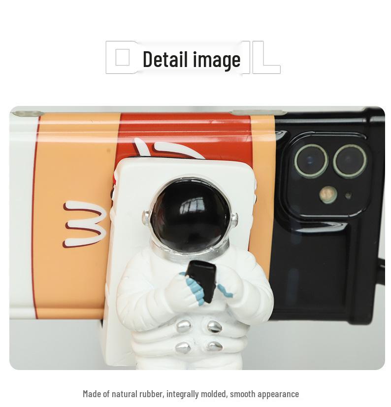 Resin Astronaut Phone Holder & Desktop Ornament