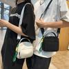 Trendy Brand Small Satchel Women's Trendy Shoulder Bag Men's Casual Versatile Messenger Bag Sports Mobile Phone Bag Small Backpack