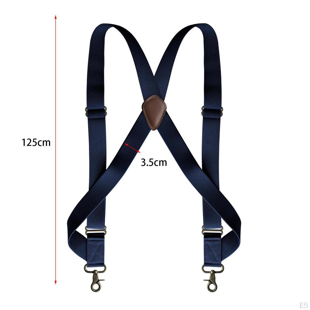 Classic Mens X-Type Suspenders with Swivel Hooks