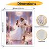 Disney Beauty and the Beast oil painting hand painting art kit coloring painting handmade diy home decoration gift