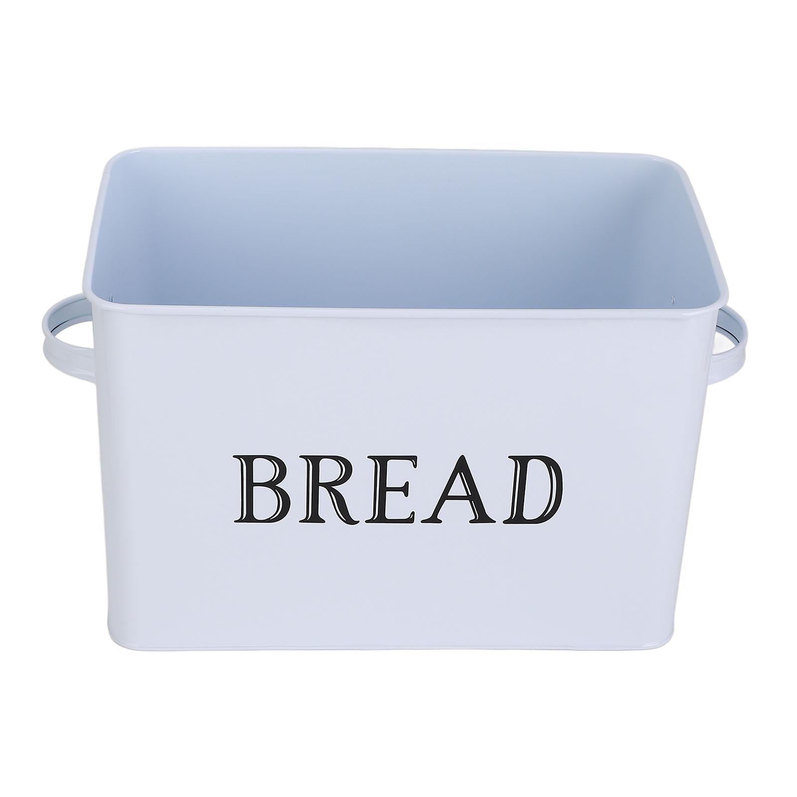 

Металлическая хлебница с ручкой Многофункциональная Отлично герметизированная Железная Ретро Контейнер для хранения хлеба Для кухонной столешницы