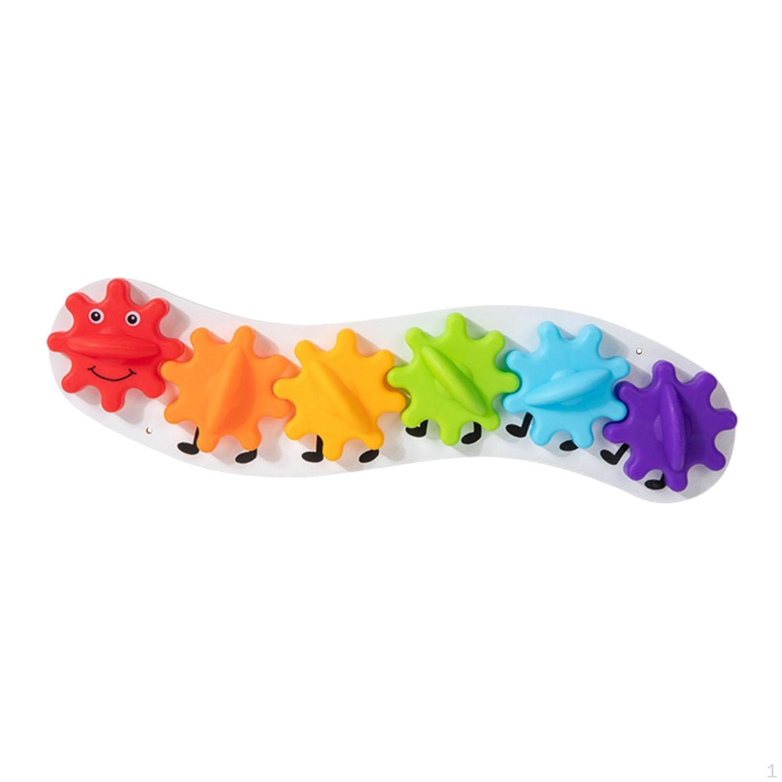 

Gear Accessory Busy Board DIY Sturdy Development Colorful Fine Mortor Skills Activity Fidget