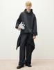 Il Corso Washed Essentials Hoodie Black Iets5F202Bk