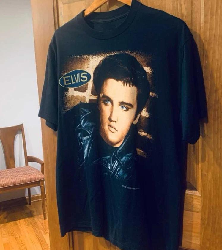 Elvis Presley Jerzees Vintage 90s T-Shirt Rock Music Graphic Tee S-5XL 2XL